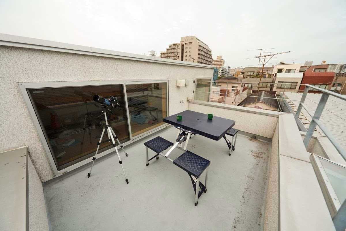 大島の家 屋上テラス